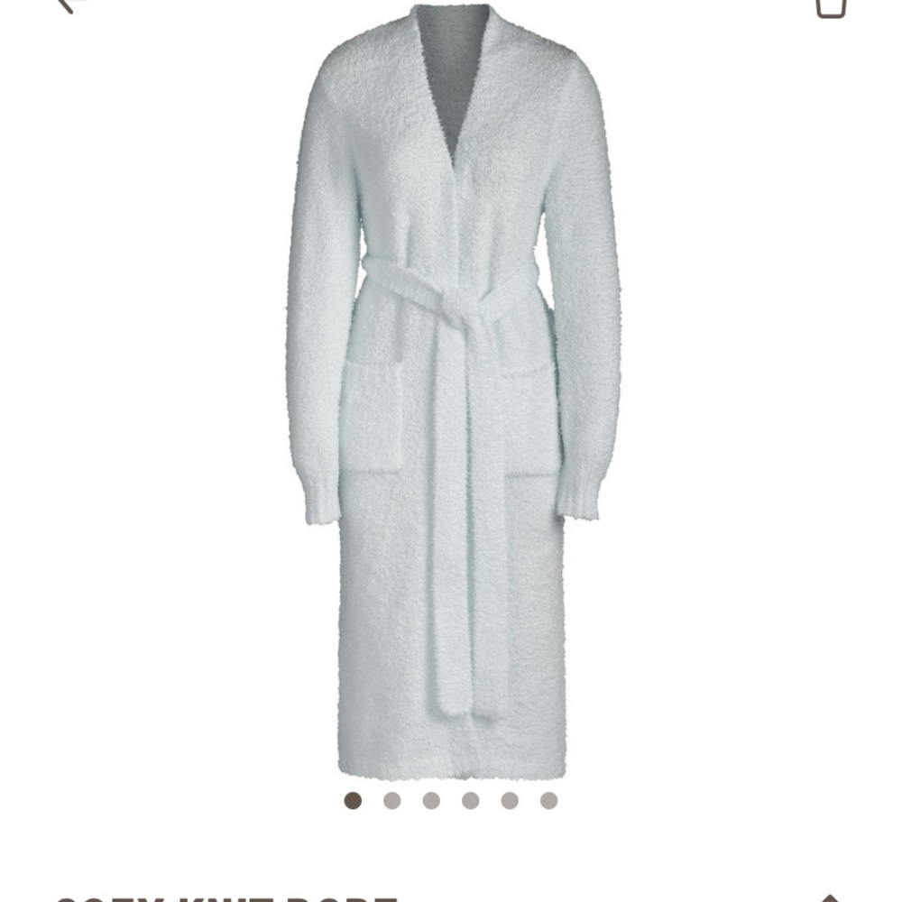SKIMS cozy knit robe sold out online size s/m